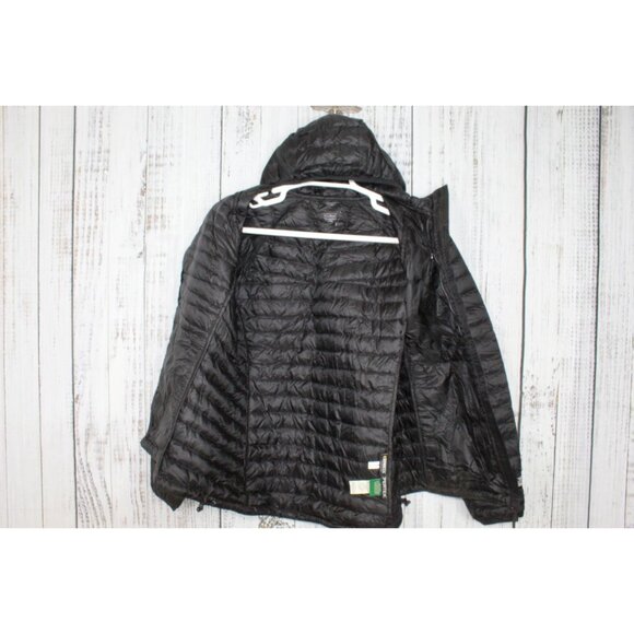 LL Bean Ultralight 850 Down Hooded Sweater Night Size Large - Picture 5 of 13
